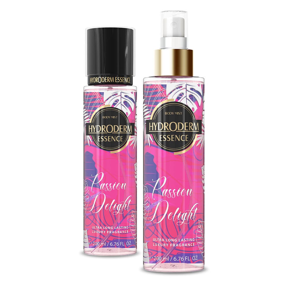 بادی اسپلش (عطر بدن) زنانه هیدرودرم مدل Passion Delight حجم 200 میلی لیتر